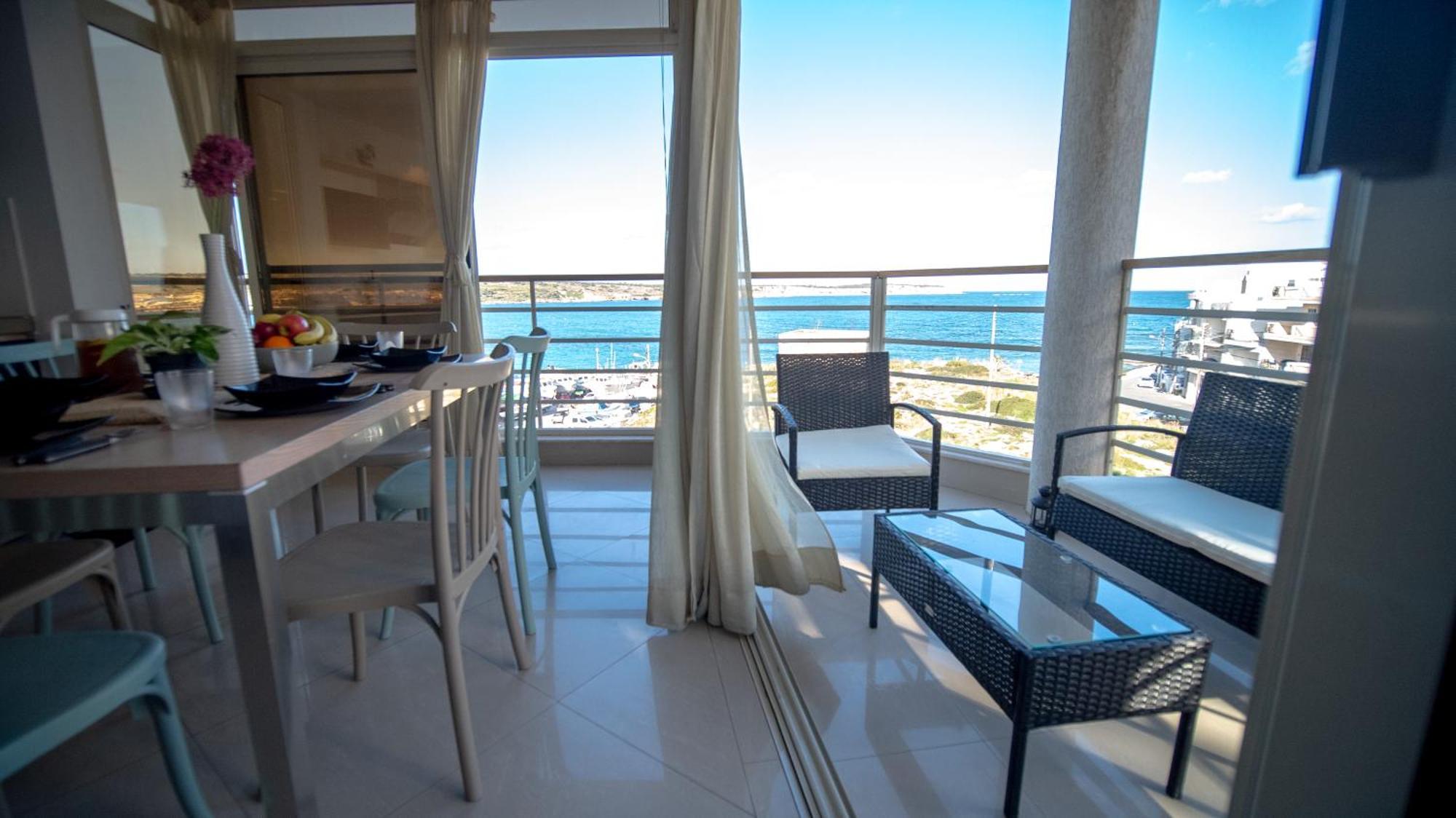 Mellieha Bay 3 Bedroom Apartment "Coastal Comfort" Екстериор снимка